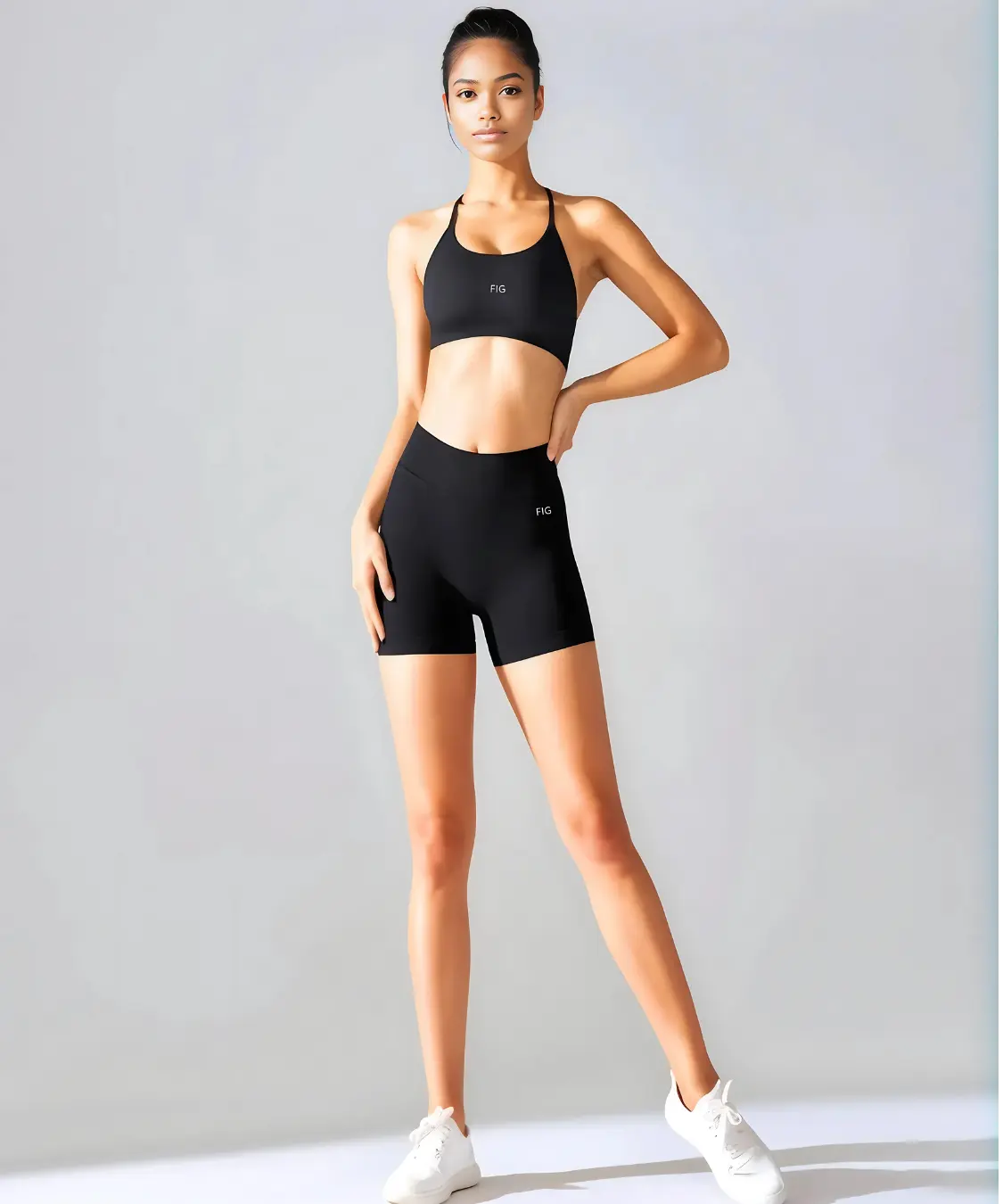 AeroFit Twist Tank and Shorts Set